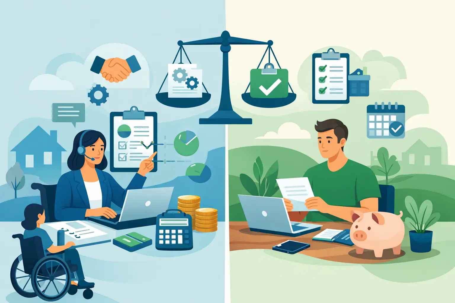 Plan Managed Versus Self Managed NDIS Options